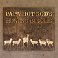 Gift for Grandpa Hunting with Papa Dad Father's Day Birthday Sign Personalized Customized Hunting Trip Gift For Him 1-11 Deer Large Family 8