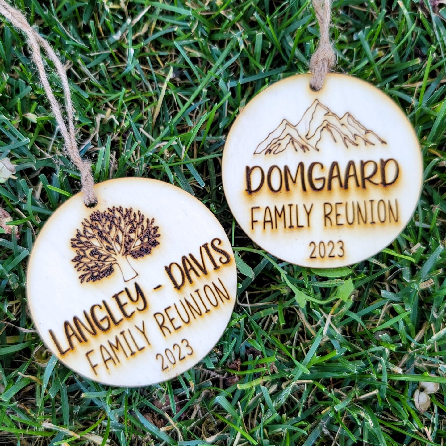 Family Reunion Favors Gift Family Gathering Gifts Party Gift Bag Fillers Mountain Personalized Ornament