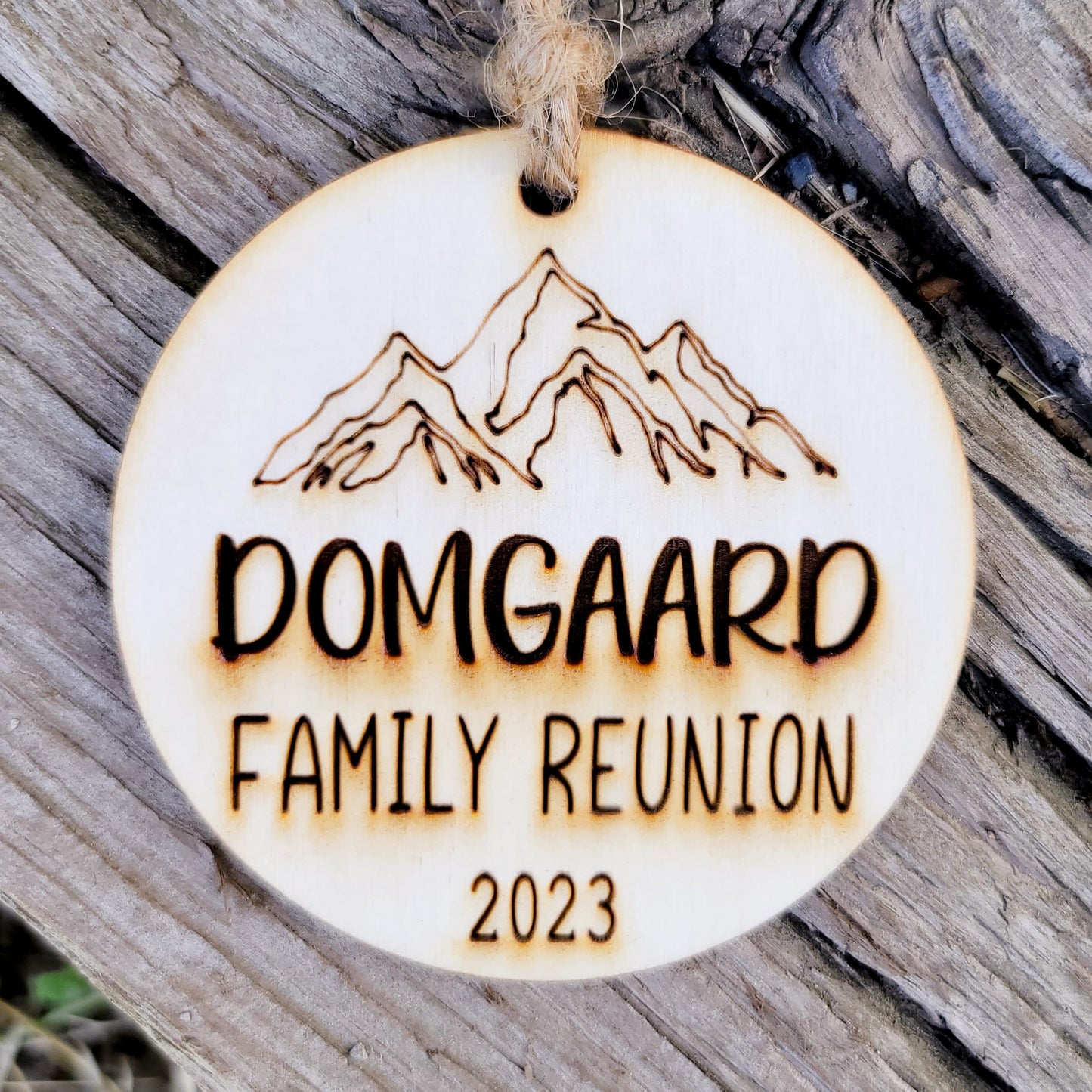 Family Reunion Favors Gift Family Gathering Gifts Party Gift Bag Fillers Mountain Personalized Ornament