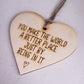 Friend Christmas Ornament | Teacher Ornament | Student Gift | Mental Health | You Make The World A Better Place Bulk Christmas Gifts
