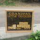 Gift for Grandpa Trucker Papa Dad's Little Truckers Truck Driver Gift Plaque or Sign Gift From Grandkids Up to 12 Boxes and 24 Names PawPaw