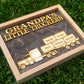 Gift for Grandpa Trucker Papa Dad's Little Truckers Truck Driver Gift Plaque or Sign Gift From Grandkids Up to 12 Boxes and 24 Names PawPaw