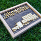 Gift for Grandpa Trucker Papa Dad's Little Truckers Truck Driver Gift Plaque or Sign Gift From Grandkids Up to 12 Boxes and 24 Names PawPaw