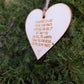 Simple rustic heart ornament that reads: Friendship is like peeing your pants Everyone can see it but only you can feel its warmth Thank you for being the pee in my pants