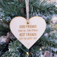 Best Friends Ornament Friends Know All Your Stories Bonus Sister Gift Christmas Ornament Exchange Bulk Discount Affordable Gift USA Made