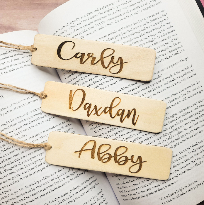 Personalized Bookmark Stocking Stuffers Something to Read Gift