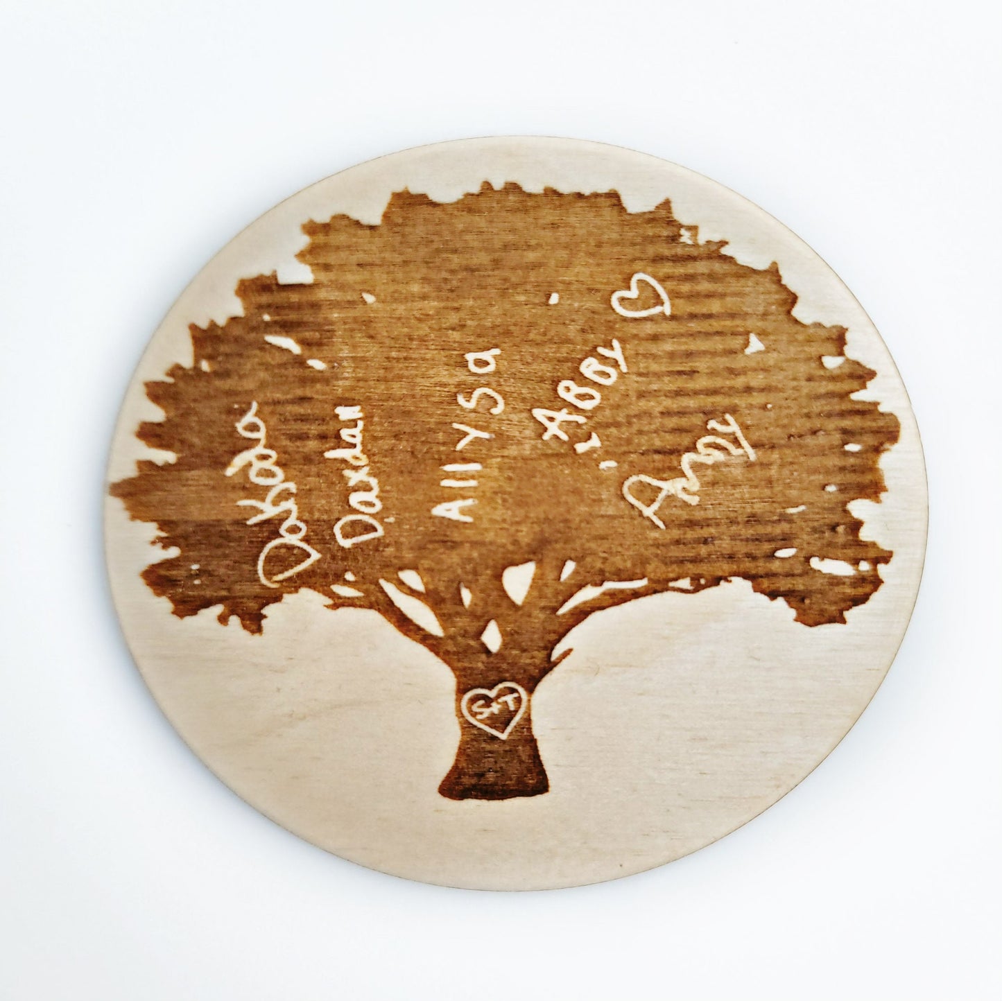 Child Signature Magnet Family Tree Gift for Mom