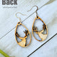 Deer Wood Earrings