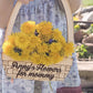 Flowers for mommy Truck grandma mom basket dandelion picked flower vase boy basket personalized gift for mama