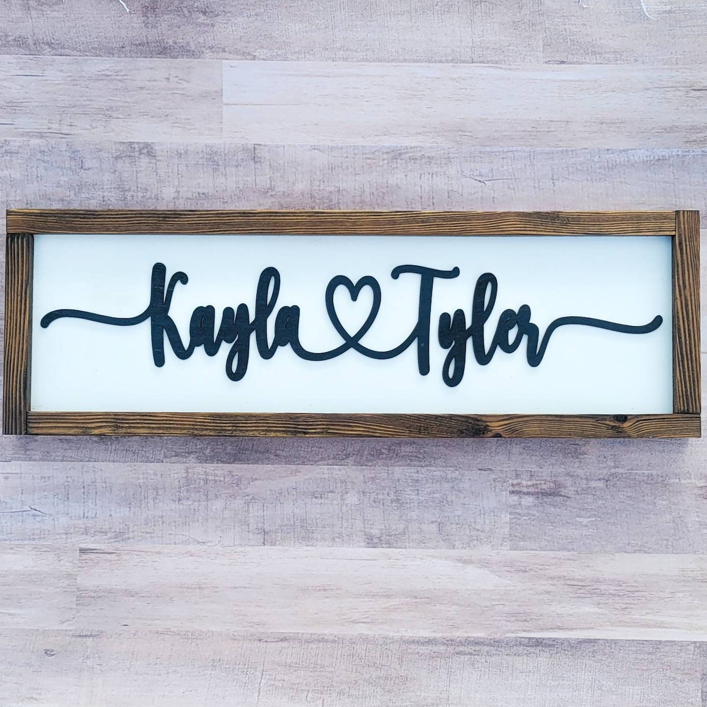 Personalized Couple Sign