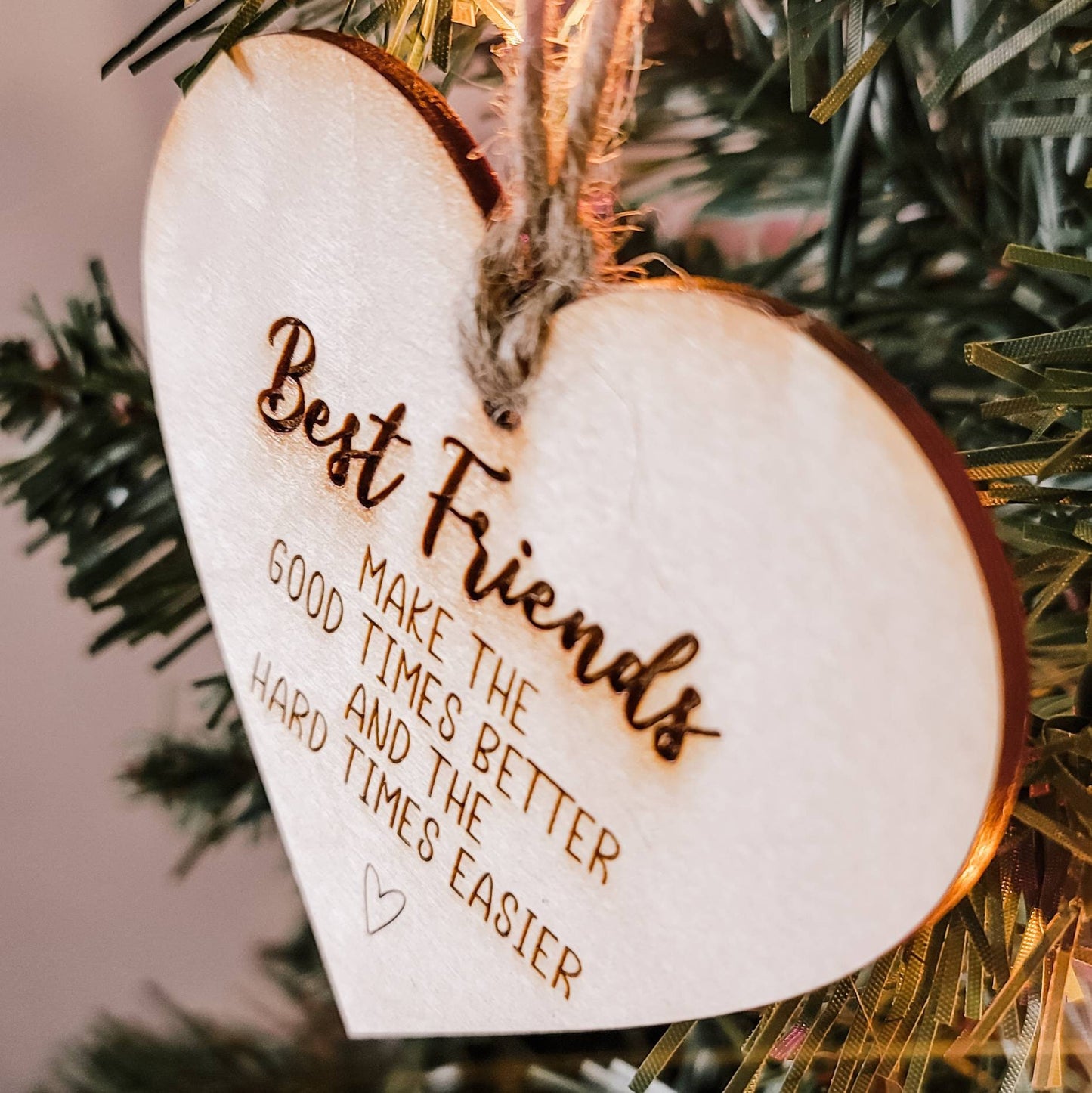 Best Friends Make the Good Times Better Ornament