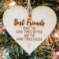 Best Friends Make the Good Times Better Ornament