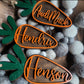 Carrot Personalized Easter Tags for Easter Baskets Easter Dinner Easter Parties
