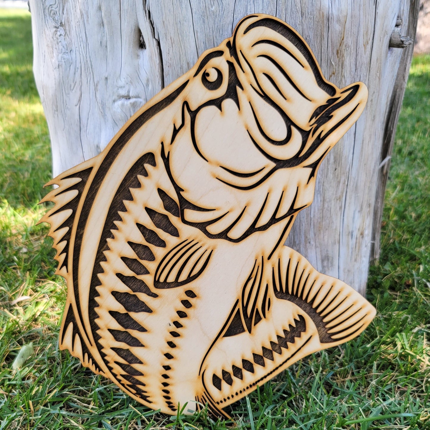 Gift for Grandpa Fish Signs for Office Man Cave Shop Dad Fishing Gift Father's Day Christmas