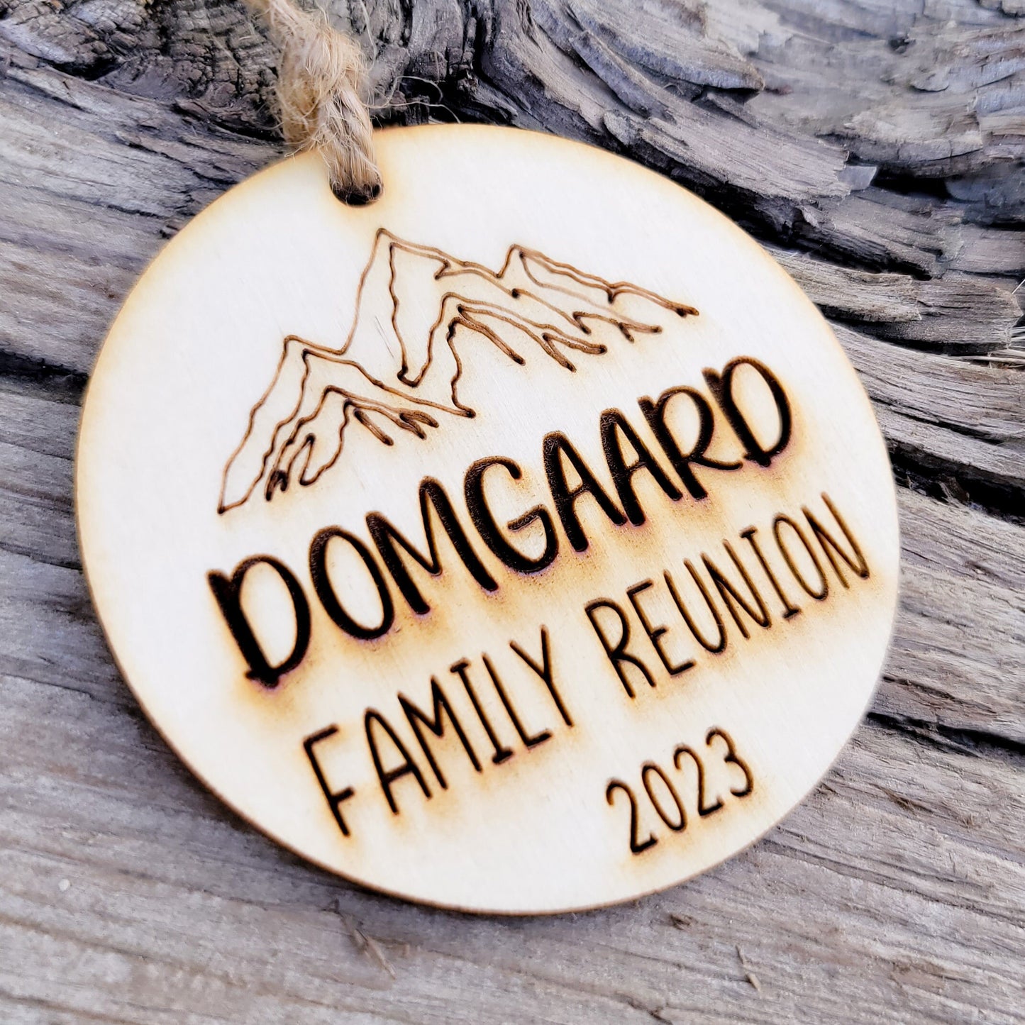Family Reunion Favors Gift Family Gathering Gifts Party Gift Bag Fillers Mountain Personalized Ornament